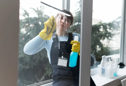 Nettoyage de vitres intérieures et extérieures à Auménancourt